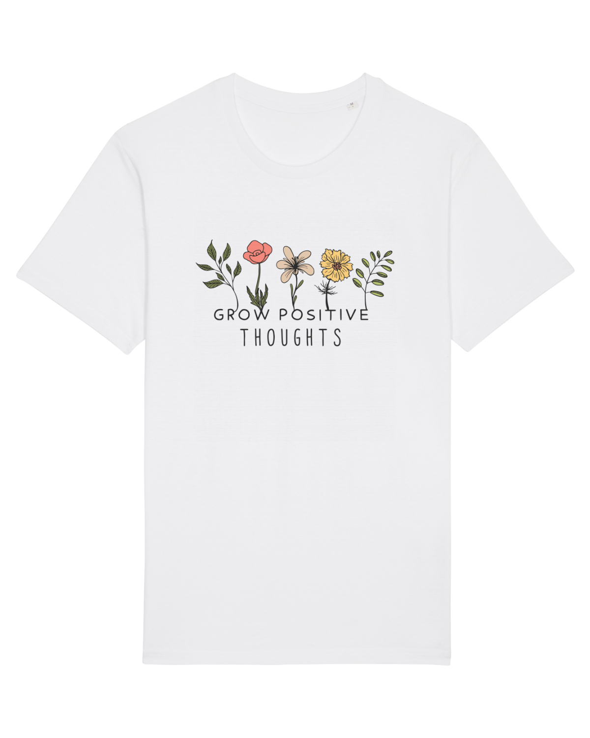 Tricou mânecă scurtă Unisex Rocker White