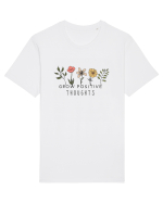 Grow Positive Tghoughts  Tricou mânecă scurtă Unisex Rocker