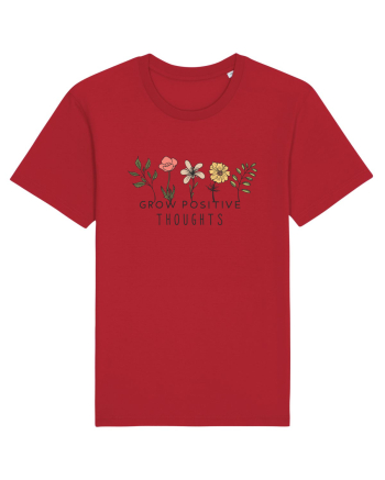 Grow Positive Tghoughts  Red