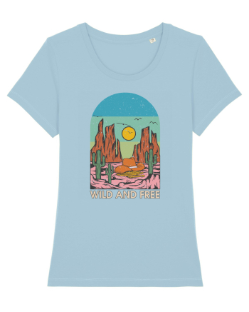 Wild And Free Sky Blue