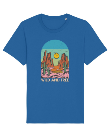 Wild And Free Royal Blue