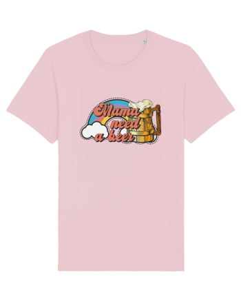 Mama Need A Beer Cotton Pink