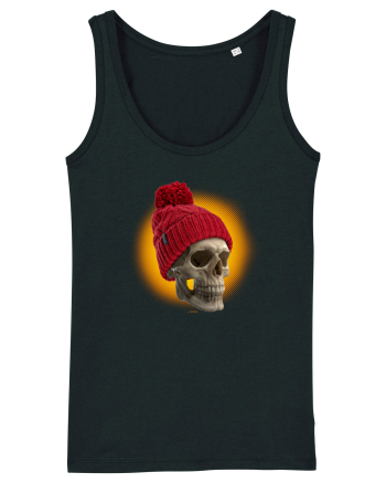 Craniu cu caciulă - skullbeanie 02-01 Black