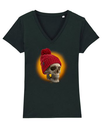 Craniu cu caciulă - skullbeanie 02-01 Black