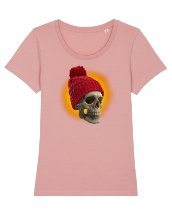 Craniu cu caciulă - skullbeanie 02-01 Canyon Pink