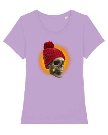 Craniu cu caciulă - skullbeanie 02-01 Lavender Dawn
