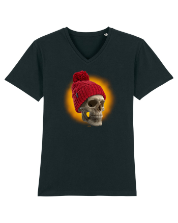 Craniu cu caciulă - skullbeanie 02-01 Black