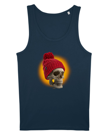 Craniu cu caciulă - skullbeanie 02-01 Navy