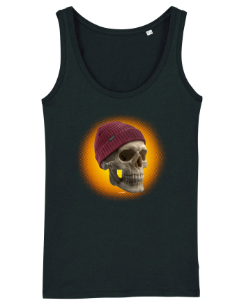 Craniu cu caciulă - skullbeanie 03-02 Black