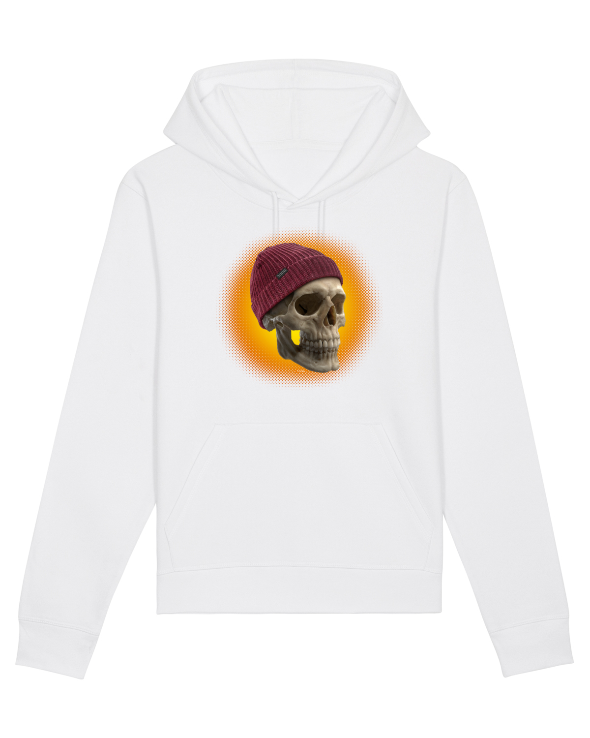 Hanorac Unisex Drummer White
