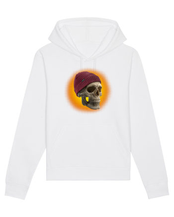 Craniu cu caciulă - skullbeanie 03-02 White