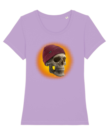 Craniu cu caciulă - skullbeanie 03-02 Lavender Dawn