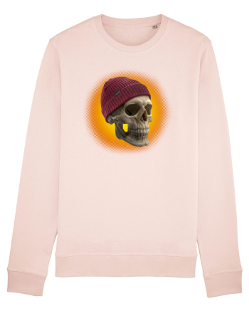 Craniu cu caciulă - skullbeanie 03-02 Candy Pink