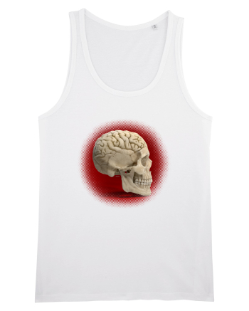 Craniu cu creier - skullbrain White