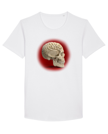 Craniu cu creier - skullbrain White