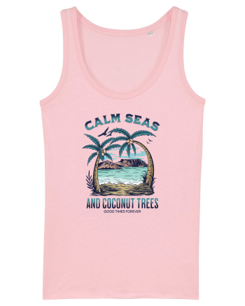 De vară: Calm seas and coconut trees Cotton Pink