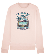 De vară: Calm seas and coconut trees Bluză mânecă lungă Unisex Rise
