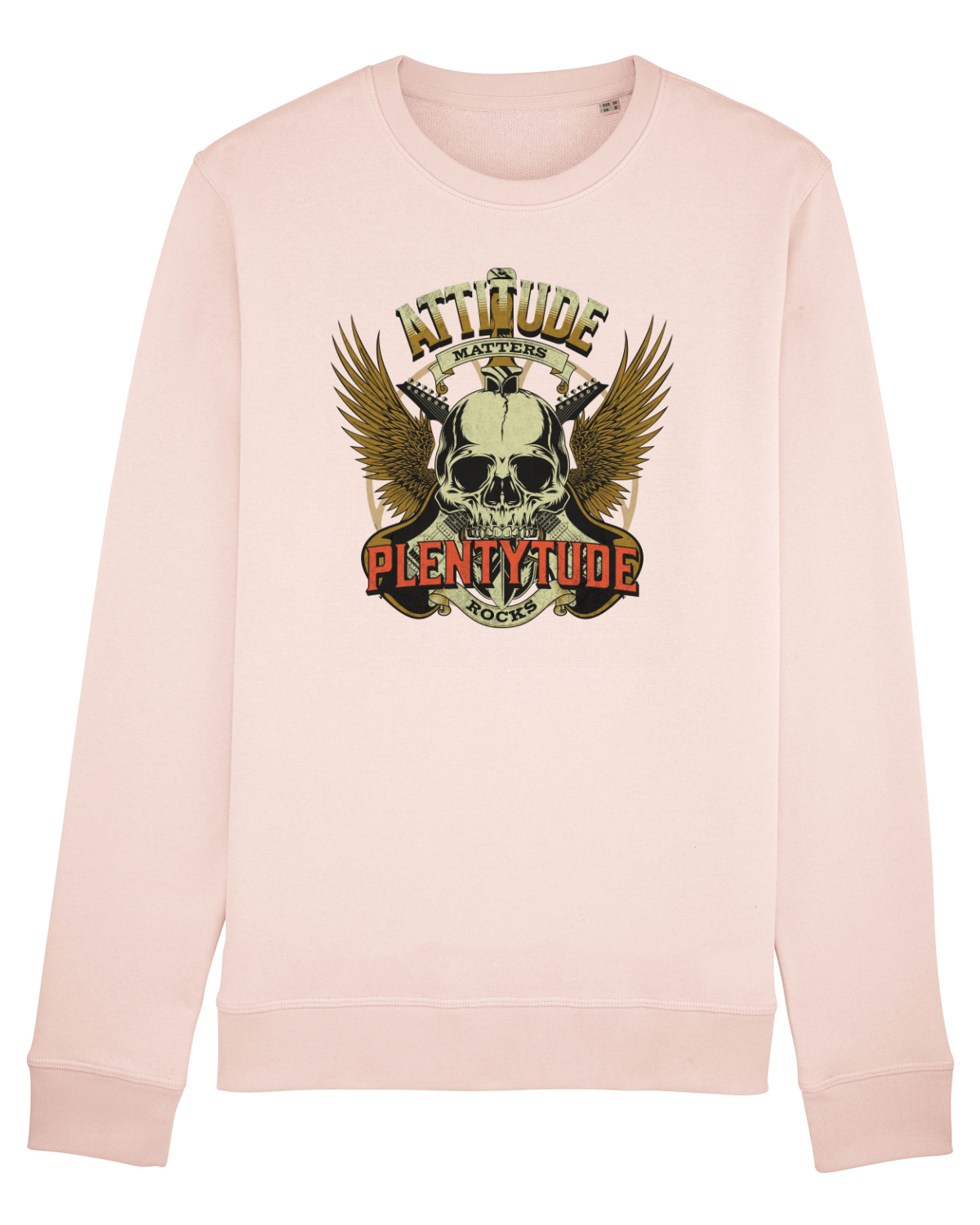 Bluză mânecă lungă Unisex Rise Candy Pink