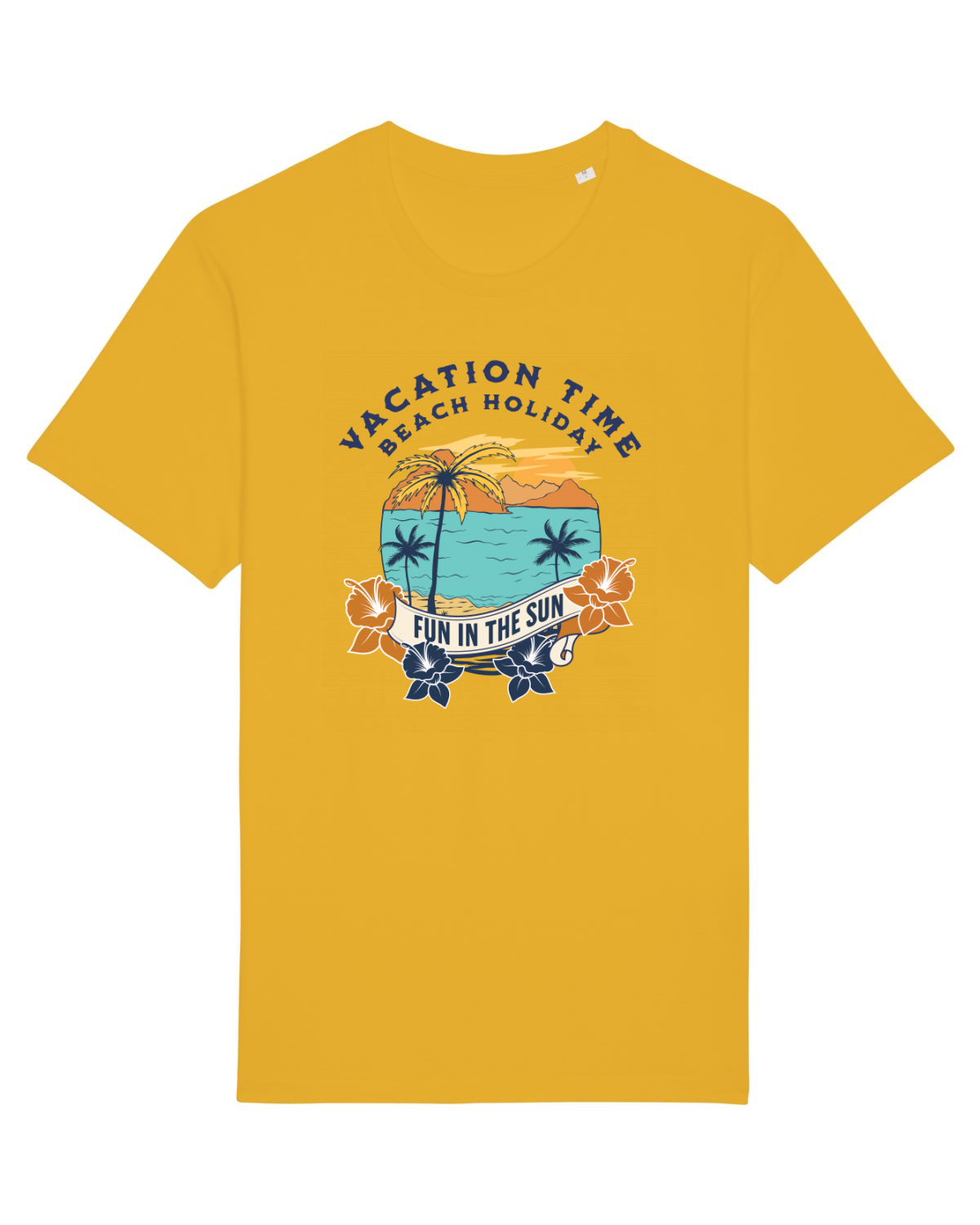 Tricou mânecă scurtă Unisex Rocker Spectra Yellow