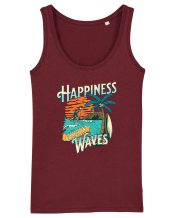De vară: Happiness comes in waves Burgundy