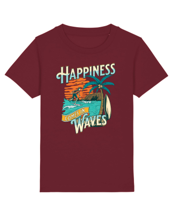 De vară: Happiness comes in waves Burgundy