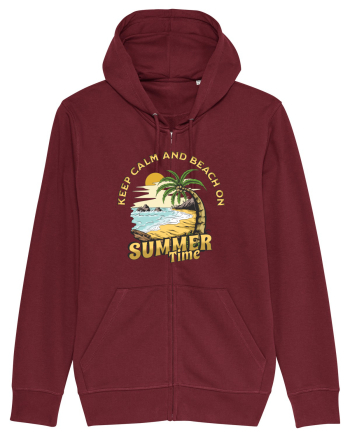 De vară: Keep calm and beach on Burgundy