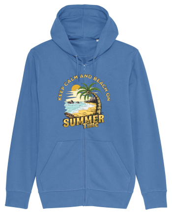 De vară: Keep calm and beach on Bright Blue