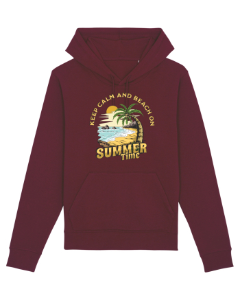 De vară: Keep calm and beach on Burgundy
