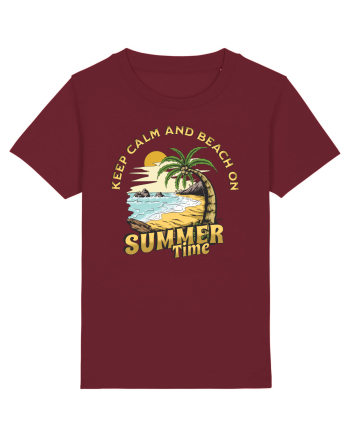 De vară: Keep calm and beach on Burgundy