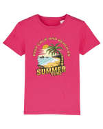De vară: Keep calm and beach on Tricou mânecă scurtă  Copii Mini Creator