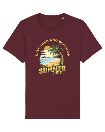 De vară: Keep calm and beach on Burgundy