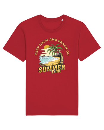 De vară: Keep calm and beach on Red