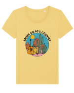 Raised on 90's Country Tricou mânecă scurtă guler larg fitted Damă Expresser