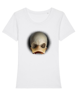 Craniu skullduck 02 Tricou mânecă scurtă guler larg fitted Damă Expresser