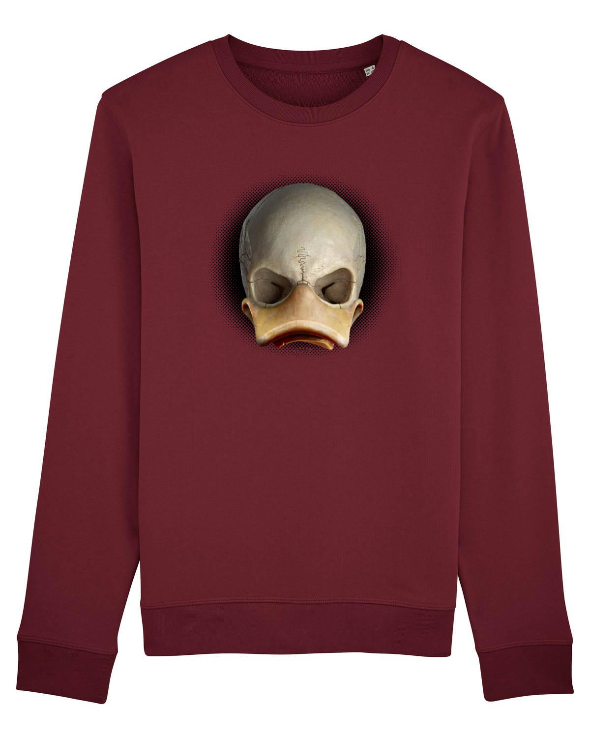Bluză mânecă lungă Unisex Rise Burgundy