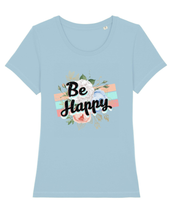 Be Happy Sky Blue