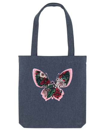 Butterfly Boho Midnight Blue