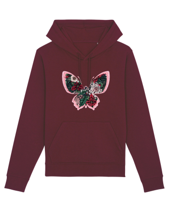 Butterfly Boho Burgundy