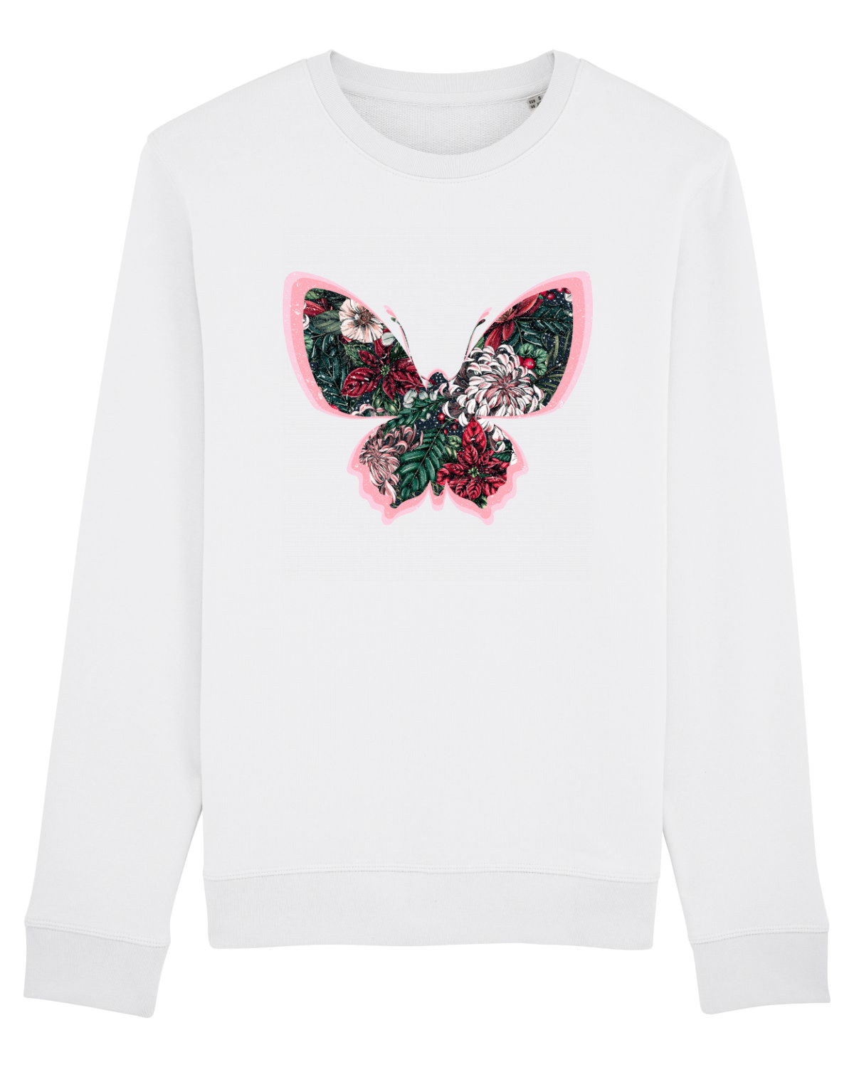 Bluză mânecă lungă Unisex Rise White
