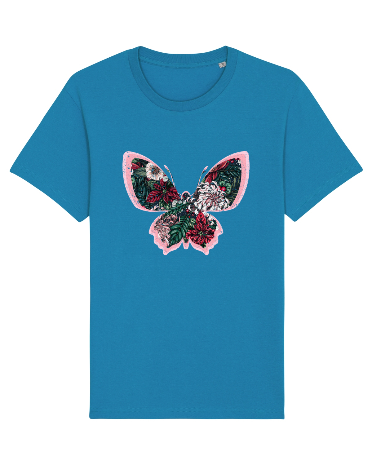 Tricou mânecă scurtă Unisex Rocker Azur