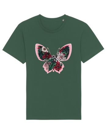 Butterfly Boho Bottle Green
