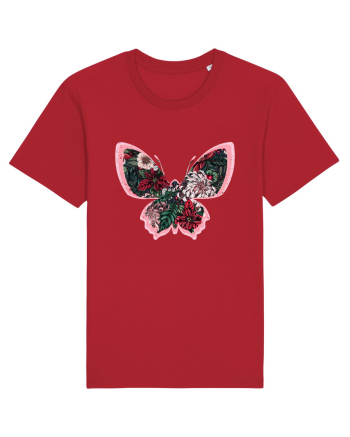 Butterfly Boho Red