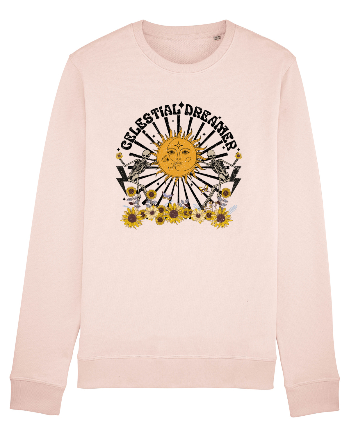 Bluză mânecă lungă Unisex Rise Candy Pink