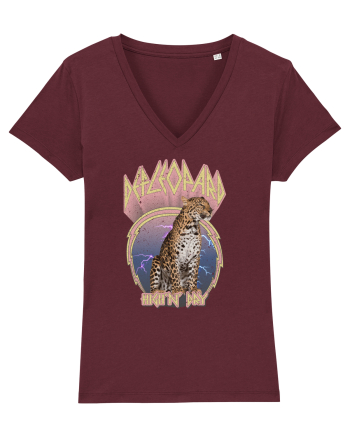 DefLeopard High'N'Dry Burgundy