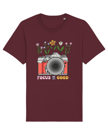 Focus On The Good Burgundy