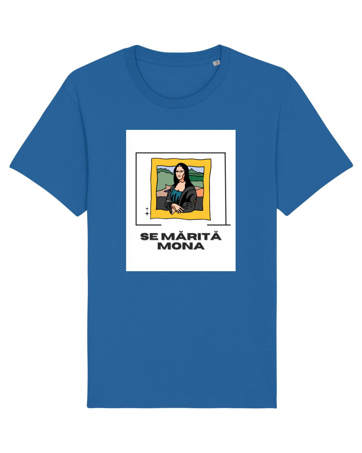 Tricou mânecă scurtă Unisex Rocker Royal Blue