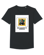 Se mărita Mona Tricou mânecă scurtă guler larg Bărbat Skater