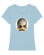 Craniu skullduck 03 Tricou mânecă scurtă guler larg fitted Damă Expresser