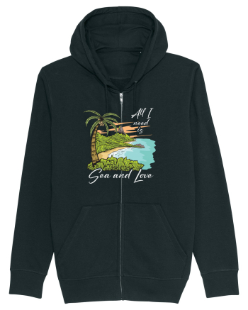 De vara: All I need is sea and love - black Black