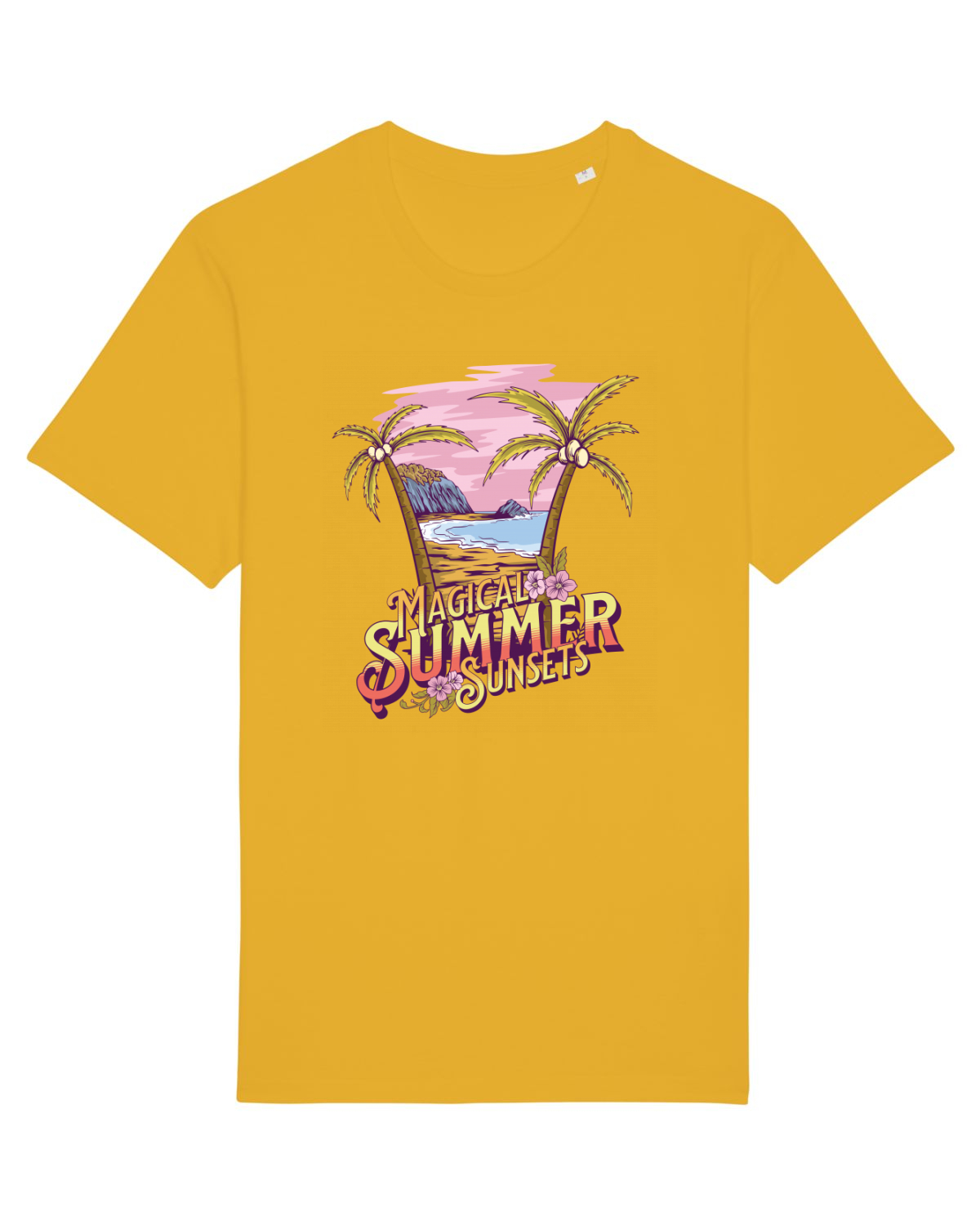 Tricou mânecă scurtă Unisex Rocker Spectra Yellow